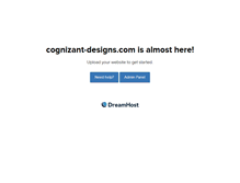 Tablet Screenshot of cognizant-designs.com